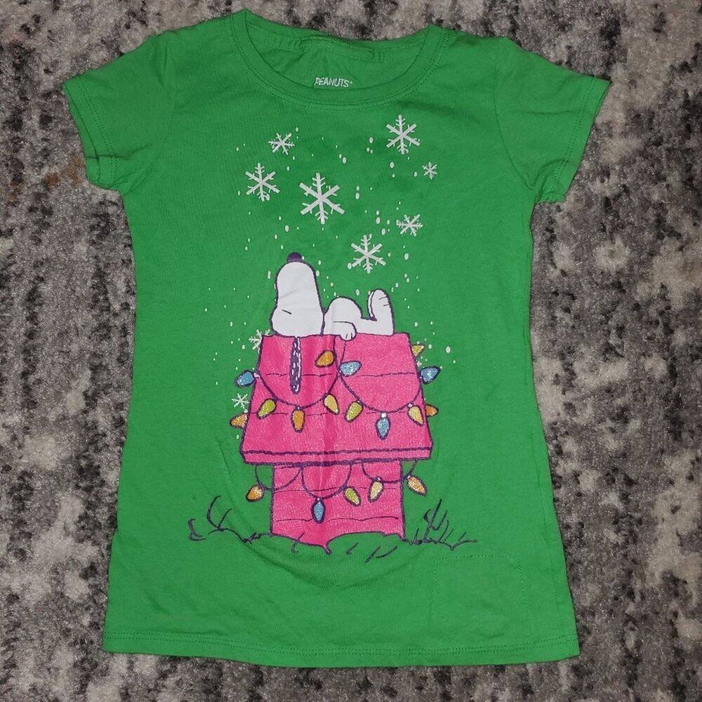 3 for 12 ||| Peanuts Green Top || MED EUC